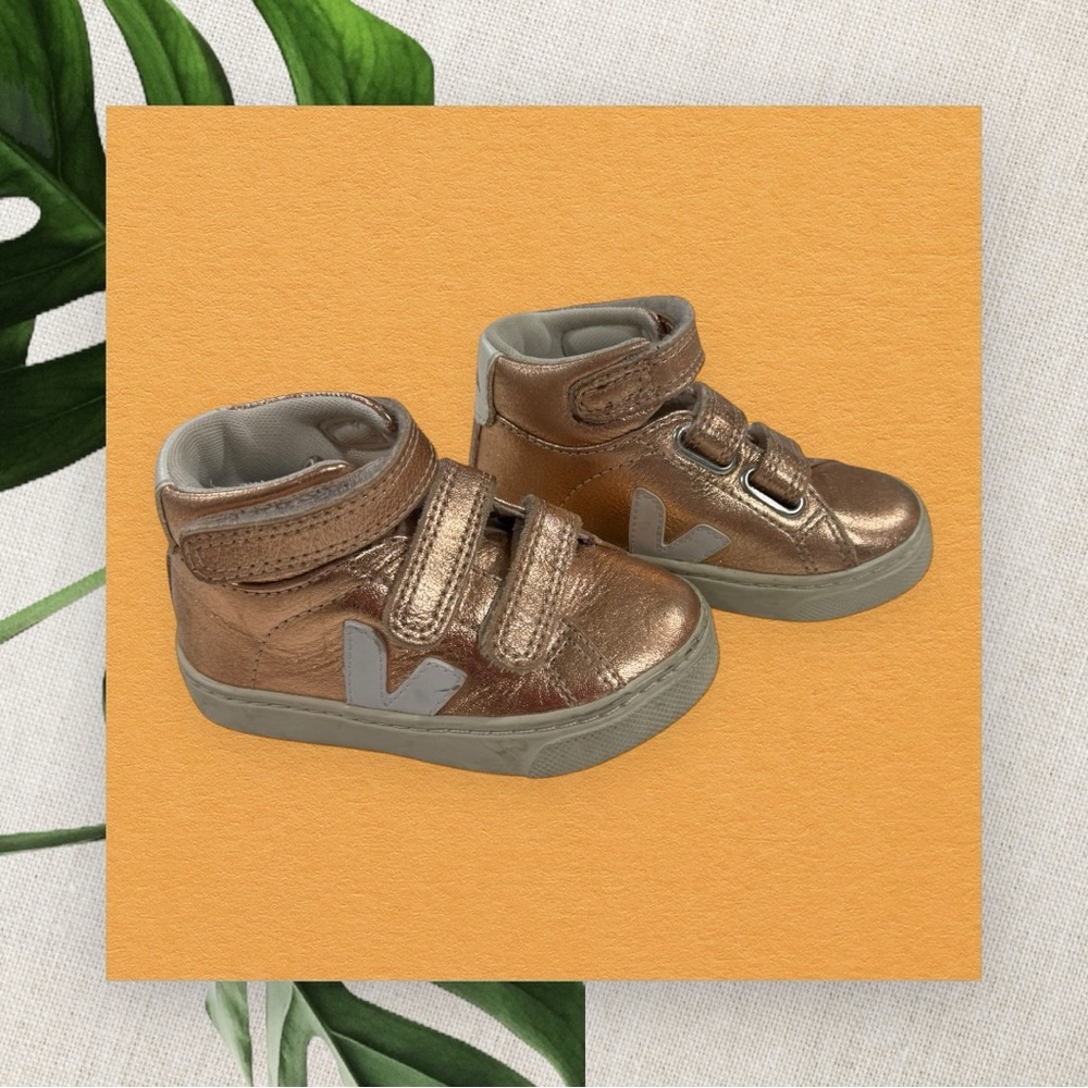 Veja Sneakers 7 toddler Gold Rose